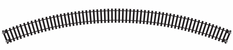 Hornby Track R8262 Double Curve 4th Radius (For Hornby OO / 1:76 Scale Standard Systems)