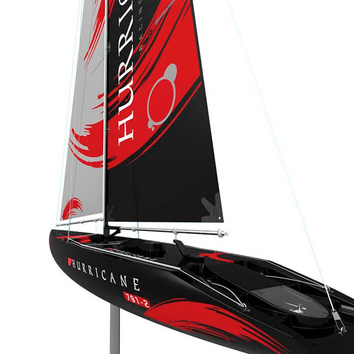 rc sailboat hurricane