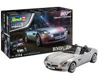 Revell 05662 BMW Z8 (James Bond 007) "The World Is Not Enough" - Model Kit Gift Set with Paint & Glue Included