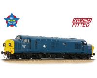 Bachmann 35-301SFX Class 37/0 Split Headcode 37034 BR Blue (DELUXE Digital Sound Fitted) OO/1:76 Diesel Loco OO/1:76 Scale ###