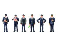 Bachmann 36-405 OO Scale People - 1960s/70s Station Staff