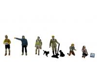Bachmann 36-429 OO Scale People - Hikers and Dog Walkers