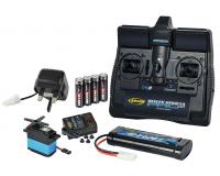 Carson C707132 Tamiya Starter Set v3.1 with 2.4 Ghz Stick Radio, 7.2v Battery and Charger - All In One Box - For Use With Tamiya RC Car Kits. (Replaces C707123)