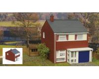 Gaugemaster Structures GM405 Fordhampton 60's Detached House Plastic Kit 1:76 / OO Scale