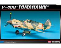 Academy 12456 Curtiss P-40B Tomahawk 1:72 Plastic Model Kit