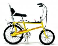 Toyway 1:12 Raleigh Chopper Mk2 Bicycle Model - FIZZY YELLOW (Ready Made Display Model)
