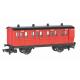 Bachmann 76039BE Red Brake Coach 1:76 Scale (Hornby Compatible) (Thomas The Tank)