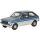 Oxford 76FF007 Titan Blue/Strato Silver Ford Fiesta MkI 1:76