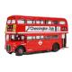 Pre-Order EFE 41703 AEC Routemaster RM1546 (546CLT) in London Transport Red with Solid White Roundel, working from New Cross garage on Night Route N82 Woolwich Arsenal Station.