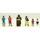 Model Power MPW5720 Deacon and Flock - HO Scale People (Suit Hornby OO Sets)