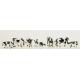 Model Power MPW5731 Black and White Cows/Calves - HO Scale Figures (Suit Hornby OO Sets)