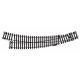 Hornby Track R8075 Right Hand Curved Point (For Hornby OO / 1:76 Scale Standard Systems)